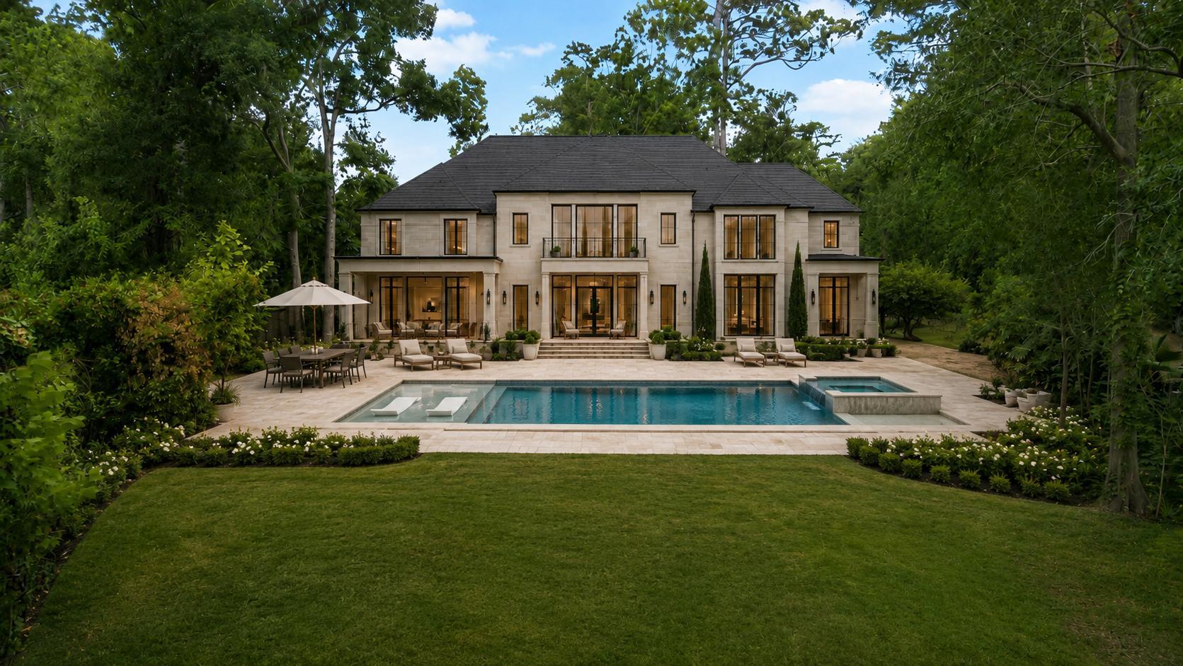 French Backyard